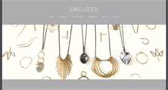 Desktop Screenshot of julesvancejewelry.com