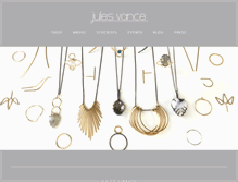 Tablet Screenshot of julesvancejewelry.com